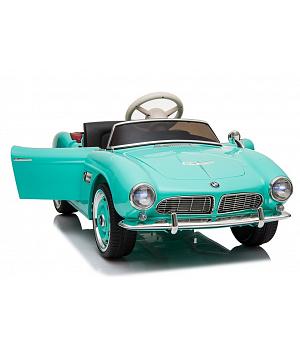 COCHE BMW507 VINTAGE CLÁSICO 12V, VERDE - INDA519-RA-LE